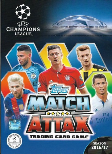 Topps match attax - match, champions