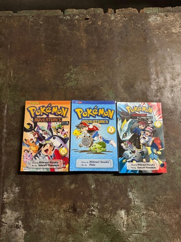 Pokemon adventures manga lot - pokemon,