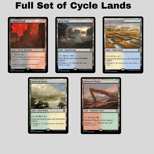 Mtg dual lands - lands, 5
