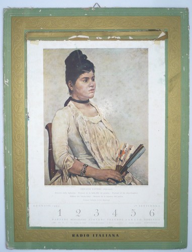 Calendario radio italiana anno - radio,