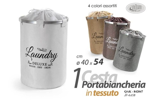 Sacco cesta porta biancheria - cesta,