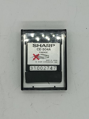 Sharp 504a modulo finanza - modulo,