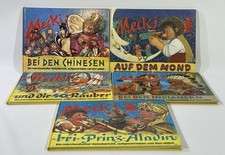 5x Vintage Mecki Kinderbücher