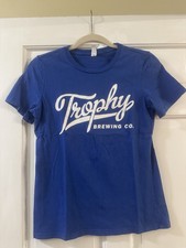 T-shirt Trophy Brewing blu