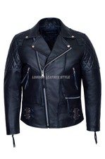 Giacca pelle Fearless uomo