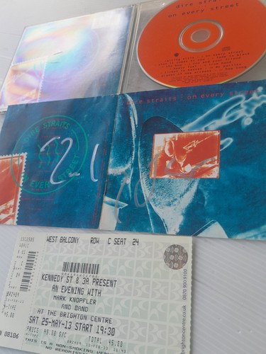 Dire straits autograph mark - straits,