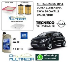 TAGLIANDO FILTRI E OLIO