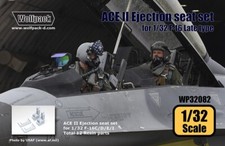 Wolfpack WP32082, Set sedili di espulsione CE II (per 1/32 F-16C/D), SCALA 1/32