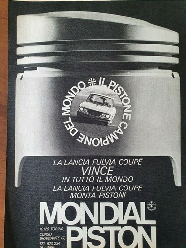 Lancia fulvia mondial - fulvia,