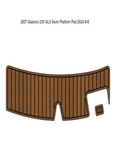 Tappetino piattaforma nuoto Glastron 235 GLX 2007 barca schiuma EVA finto teak