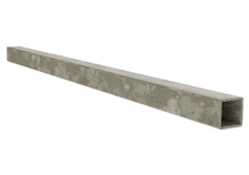 Profilo in acciaio zincato per lamiera grecata altezza greca 65 mm sezione omega