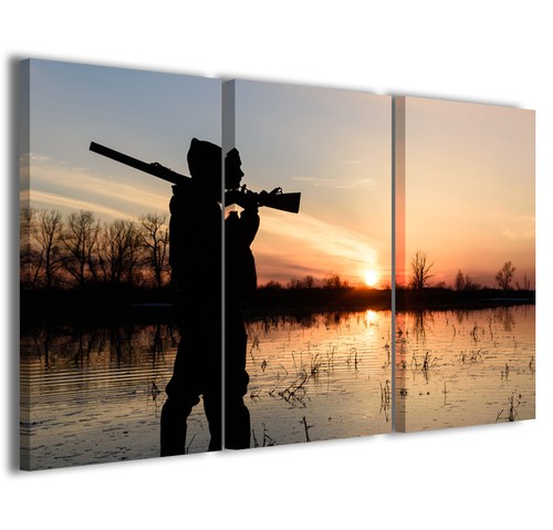 Stampe tela hunting - su,