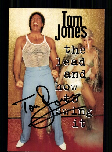 Biglietto autografo tom jones - biglietto,
