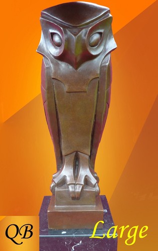 Art deco owl - art,