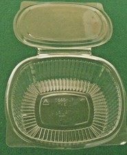 100 VASCHETTE ALIMENTI OVALE