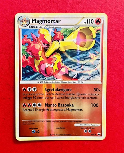 Lotto carte pokemon magmortar - pokemon,