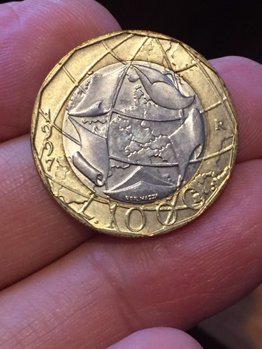 Moneta 000 lire anno 1997 - ,