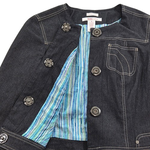 Giacca denim donna nine - donna, &