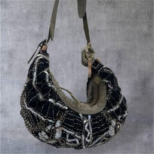 Borsa a tracolla DIESEL Archive Banana Y2K vintage tracolla paillettes RARA USATA GIAPPONE