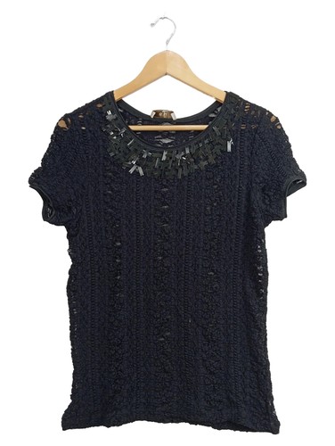 Oui top donna - oui, paillettes