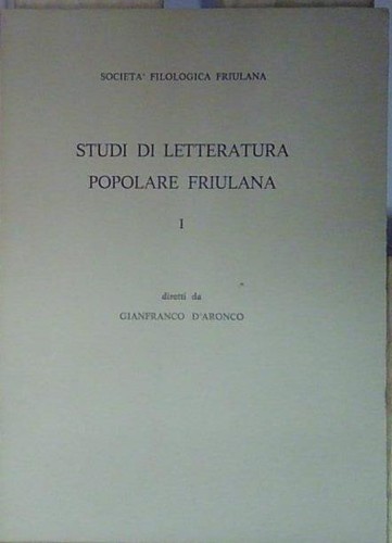 Studi letteratura popolare - di,