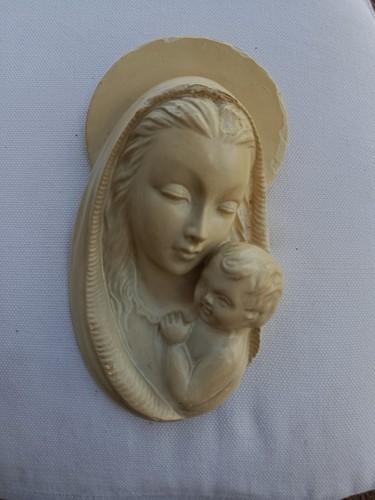 Scultura rilievo madonna - scultura,