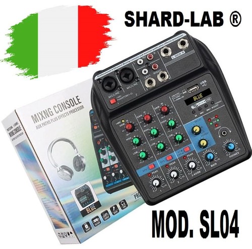 Mixer audio canali - audio, 4