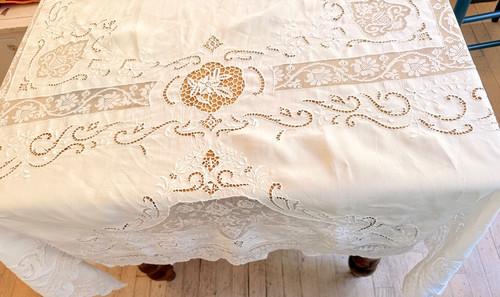 Tovaglia vintage lino - in,