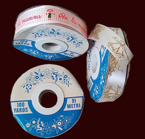 Set bobine nastro vintage - set,