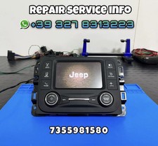 7355981580 SERVIZIO DI RIPARAZIONE UCONNECT JEEP RENEGADE COMPASS GARANZIA 1ANNO