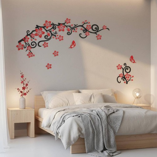 Decorazione murale ciliegio - decorazione,