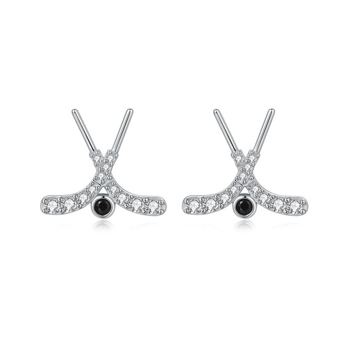 Orecchini hockey argento - da,