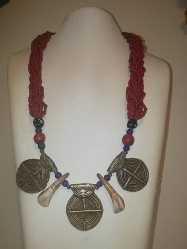 Spettacolare antica collana - antica,