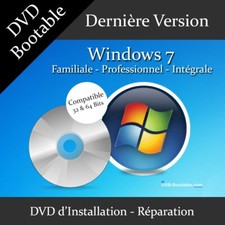 DVD Bootable Windows 7 de