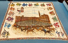 Vintage Siena Palio Horse Race