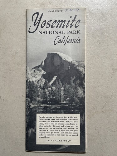 1954 yosemite parco nazionale - parco,