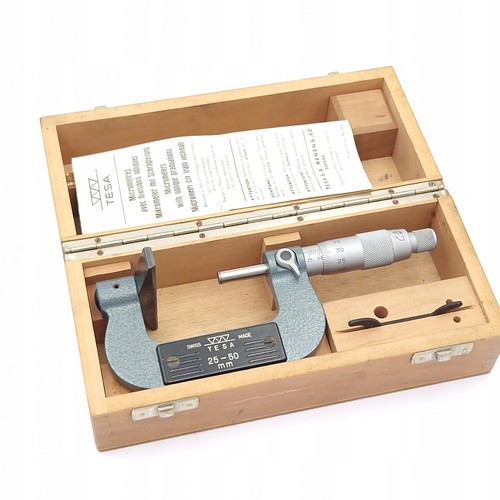 Tesa micrometer with - tesa, bevel