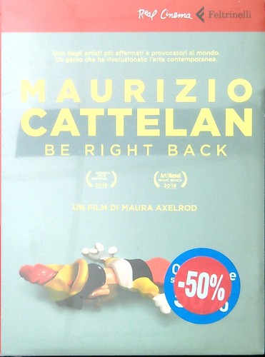 Dvd maurizio cattelan be - maurizio, cattelan: