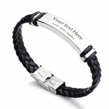 Bracciale Uomo Pelle