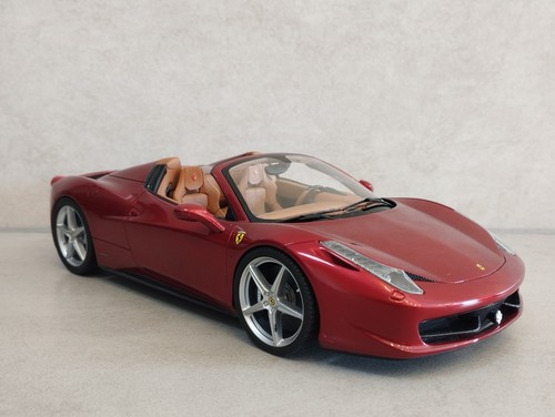Ferrari 458 spider rot - ferrari, rosso