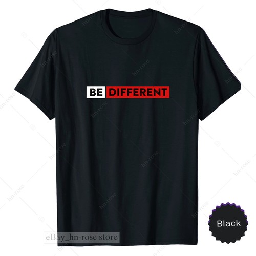 Shirt different statement - be,