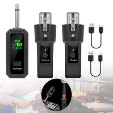 Sistema wireless per microfono trasmettitore ricevitore audio per mixer