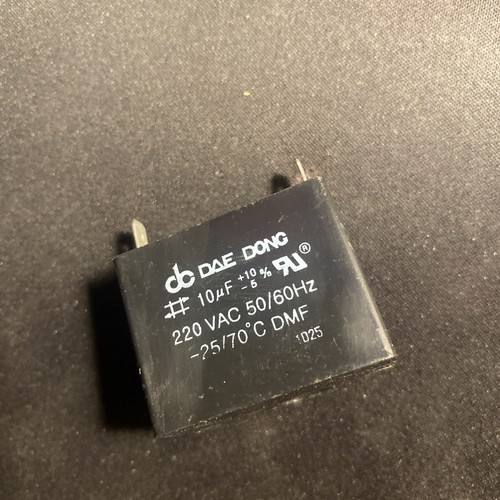 Condensatore motore sfiato