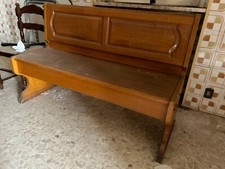 Cassapanca anni ‘50, legno