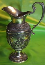 BROCCA CARAFFA ANFORA IMMAGINI REMBRANDT H20CM IN PELTRO, WMF GERMANY (71)