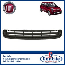GRIGLIA RADIATORE CENTRALE PARAURTI ANTERIORE PER FIAT 500 L 2012 DA VERNICIARE
