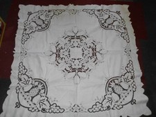 VINTAGE MADEIRA CUT OUT WORK