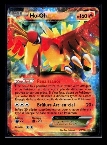 Carte pokémon 22 124 - ho-oh, 22/124