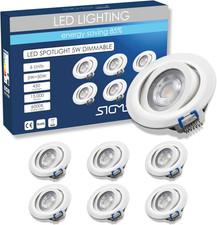 , 6 Faretti Led Da Incasso per