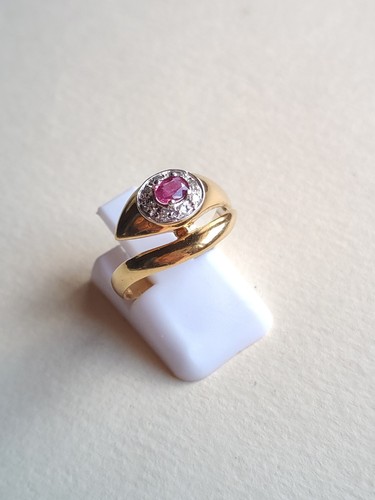 Anello serpente rubino - anello,